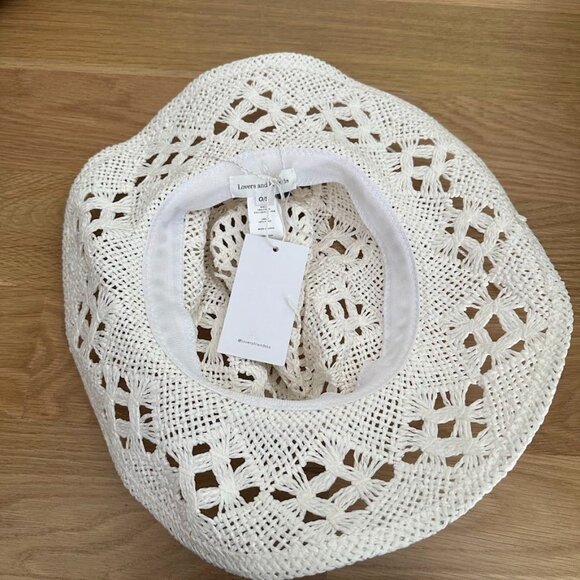 Lover and Friend Dawn Hat in White - Picture 3 of 3